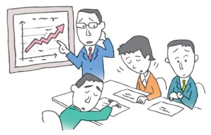 時間的余裕があり過ぎると議論が終わっても予定通りまで会議してしまう・・・
