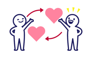 「お返しをしなきゃ」＝動機付けに