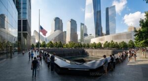 2001年9月11日に起きたアメリカ同時多発テロ事件（9・11テロ）