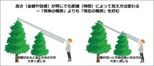 人間だけでなくハトやラットといった動物にも見られる傾向