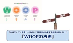 No.300_「ネガティブな要素」も考慮して目標達成の実現可能性を高める!?『WOOPの法則』