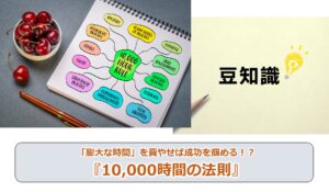 No.263_「膨大な時間」を費やせば成功を掴める！？『10,000時間の法則』