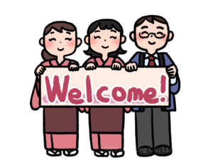 裏表無く誠実にお客様を迎える心を意味する