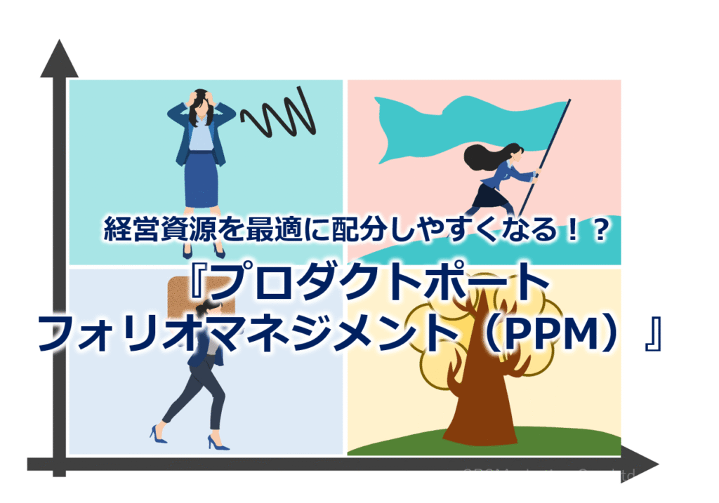 経営資源を最適に配分しやすくなる！？『プロダクトポートフォリオマネジメント（PPM）』