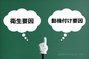 仕事に対する満足 or 不満足は「2つの要因」によって左右される