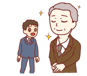 「見本(モデル)」を据えて同じような動作や行動をすること