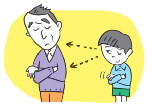 立ち振る舞いや口癖をコピーする傾向