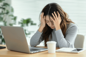 ⑥自己完結しようとするためストレスを一人でため込んでしまうことも
