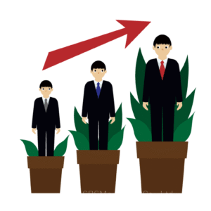 ⑤困難なことにも前向きに取り組む