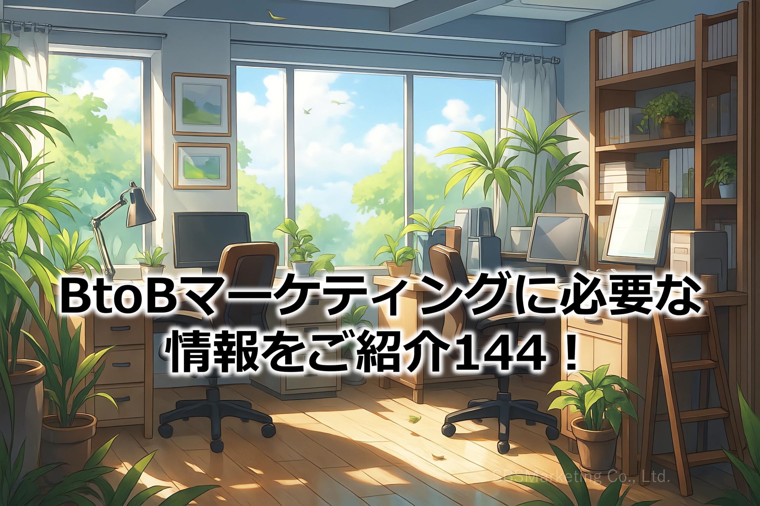 BtoBマーケティングに必要な情報をご紹介144！