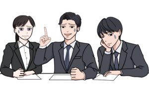 ⑥会議が「安心を得るための儀式」に