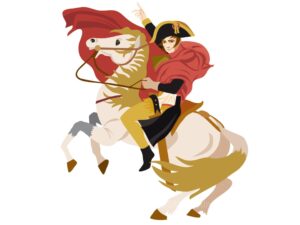 ナポレオンが発した「名言」が広く知られていますが・・・