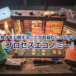 「過程」を公開することが収益化につながる！？『プロセスエコノミー』