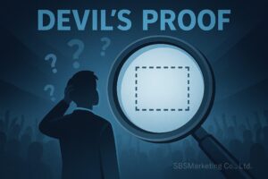 「〇〇がないと証明できなければ、〇〇は存在する」という論法