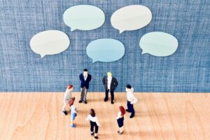 ②メンバーが戦力になりたいと思うようになる「貢献意欲（協働意欲）」