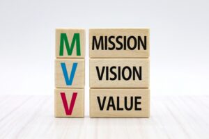 ①「WHY」となる『MVV』を明確にする