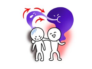 ともに「周囲を精神的に疲労させる」側面があるとともに・・・