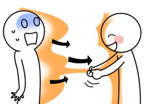 無意識に他者のエネルギーを吸い取り自身のストレスや不安を解消しようとする