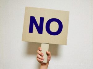 ③毅然とした態度をとる必要も