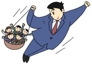 ⑤困難に立ち向かう力強さと正義感を併せ持つ