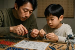 ②完成させる過程そのものが価値になる「プラモデル」