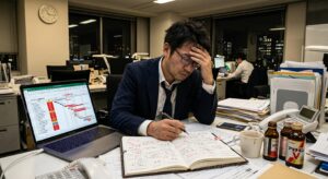 ⑤「常に物事は予測を超える時間がかかってしまう」ことを示した法則