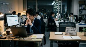 ②応募者が減り思うように採用人数を確保できない・・・