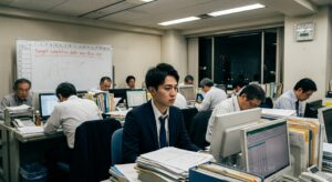 ①入社前後・研修時の期待感が現場配属され実務に携わるとがっかりしがち
