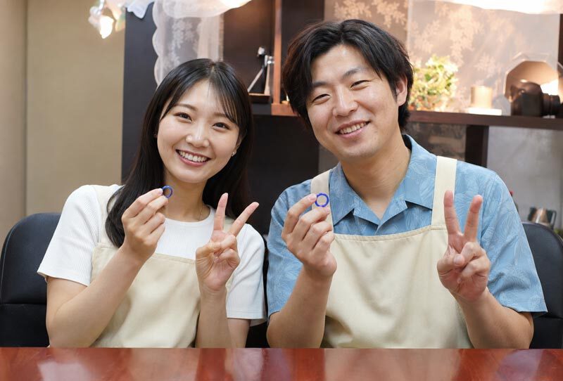 大阪・梅田の手作り結婚指輪工房ジュエリークラフトMAKI