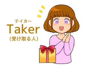 ①自身の利益を優先する利己主義者
