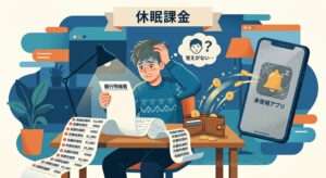 『休眠課金』や『サブスクのゴースト化』と呼ばれる現象