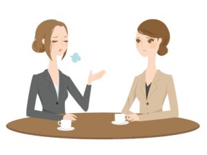 ②カスハラによるストレスを解消しようと愚痴を言い合う