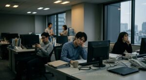 組織全体で能動的な言動が減少してしまう
