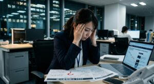⑧「会社に対する不安」が離職を現実的な選択肢にしてしまう