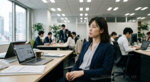 ②仕事に対する積極性や意欲が低下する