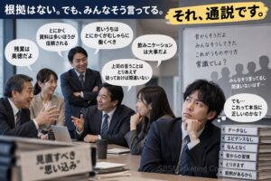 ⑤もはや常識となって定着してしまう